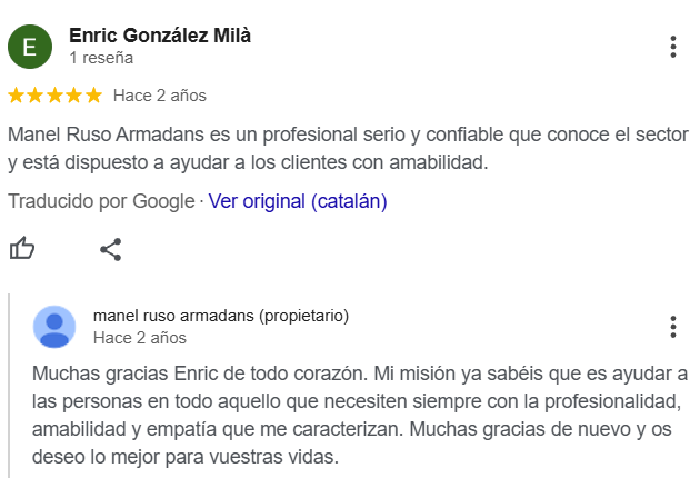 reseña google